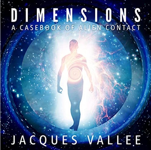 Cover of the book "Dimensions" by Jaques Vallee