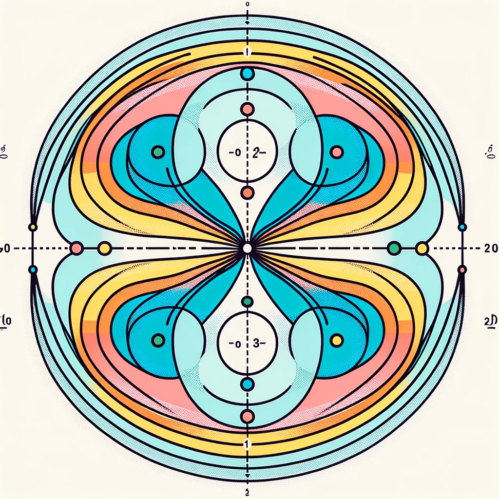 Quantum Superposition and Entanglement Chart:
Overlapping Waves/Circles:
Each color represents a different quantum state in superposition.
Connected Particles:
Distinct colors for each particle and the connecting line symbolize quantum entanglement, with the colors indicating correlated states.