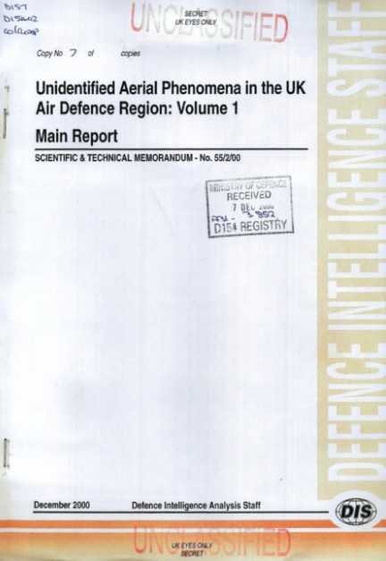 An image of the Condign Report document which shows that it is unclassified.