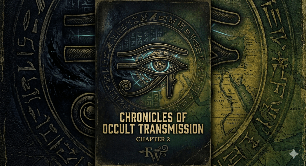 The eye of horus occult symbol