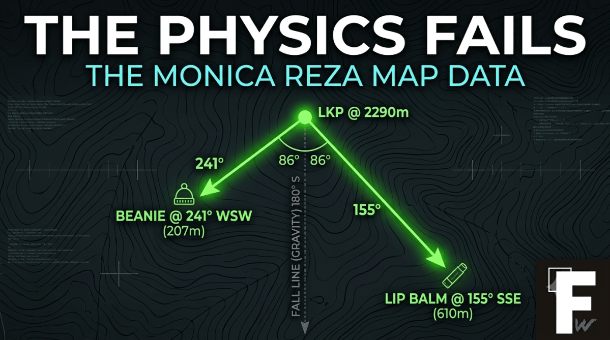 The Trail Doesn’t Add Up: What the Search Map Actually Shows in the Monica Reza&nbsp;Case